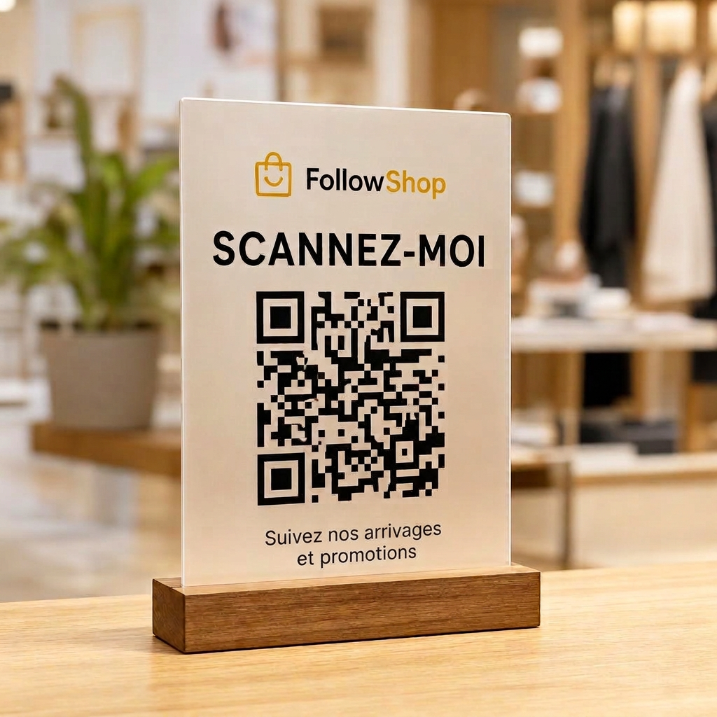Présentoir en plexiglass
