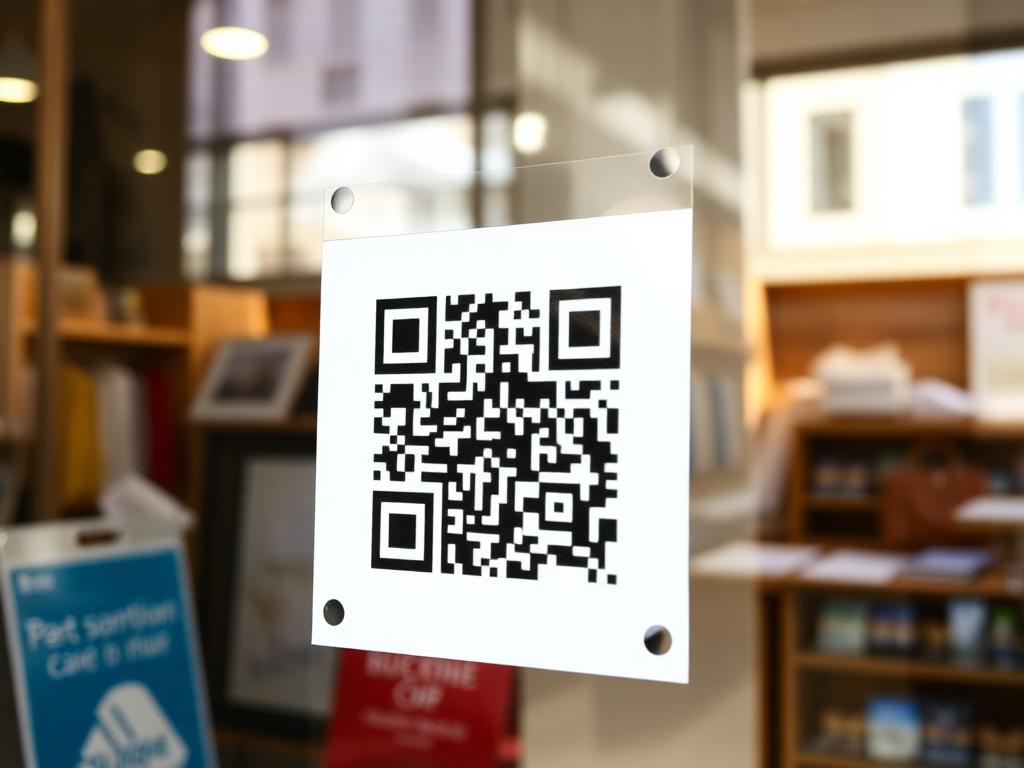 Affiches autocollantes pour vitrine